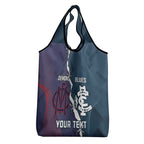 Personalised Demons And Blues Football Grocery Bag Sporty Version