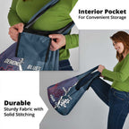 Personalised Demons And Blues Football Grocery Bag Sporty Version