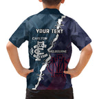 Personalised Demons And Blues Football Hawaiian Shirt Sporty Version