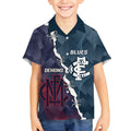 Personalised Demons And Blues Football Kid Hawaiian Shirt Sporty Version