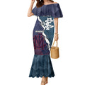 Personalised Demons And Blues Football Mermaid Dress Sporty Version