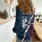 Personalised Demons And Blues Football Women Casual Shirt Sporty Version