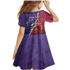 Personalised Broncos And Storm Rugby Family Matching Mermaid Dress and Hawaiian Shirt Sporty Version
