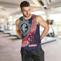Personalised Demons And Blues Football Men Tank Top Aboriginal Art