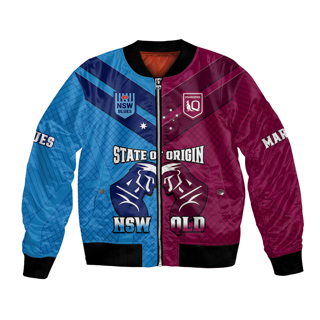 personalised-qld-maroons-and-nsw-blues-rugby-bomber-jacket-sporty-version-2023