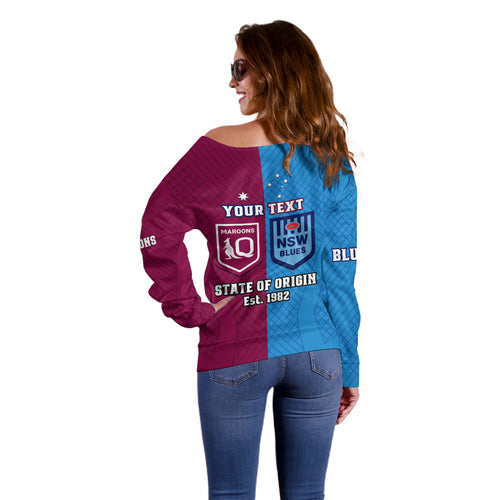 personalised-qld-maroons-and-nsw-blues-rugby-off-shoulder-sweater-sporty-version-2023