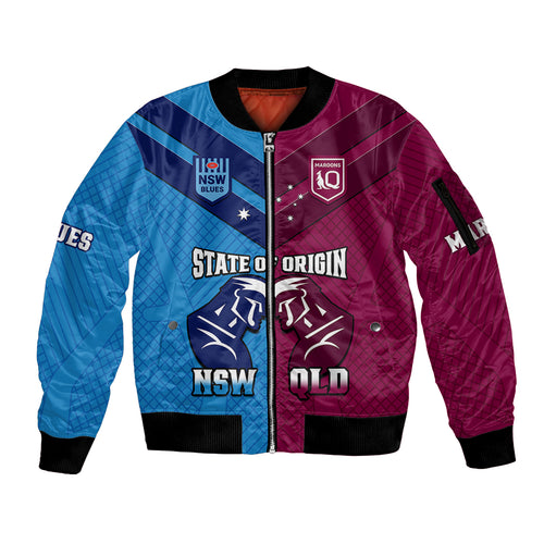 personalised-qld-maroons-and-nsw-blues-rugby-sleeve-zip-bomber-jacket-sporty-version-2023