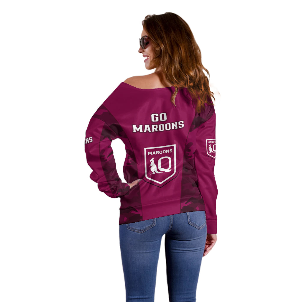 qld-rugby-off-shoulder-sweater-go-maroons-camouflage-sporty-style