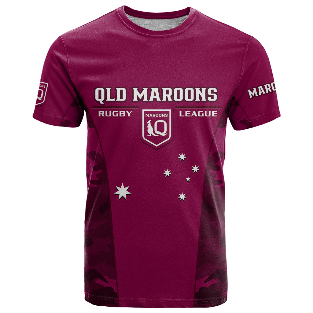qld-rugby-t-shirt-go-maroons-camouflage-sporty-style