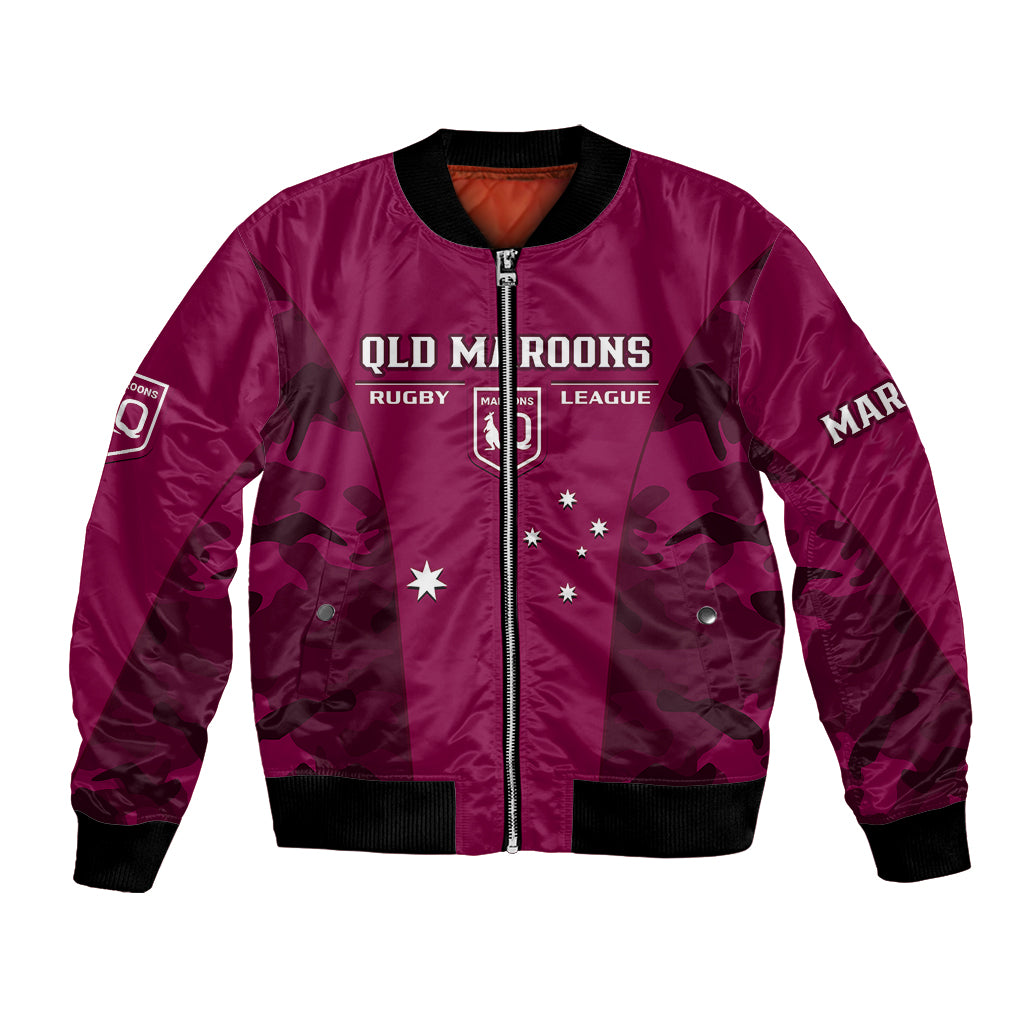 personalised-qld-rugby-bomber-jacket-go-maroons-camouflage-sporty-style