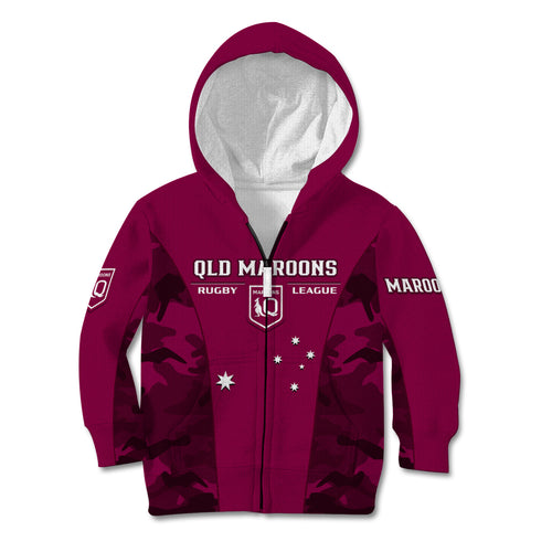 personalised-qld-rugby-kid-hoodie-go-maroons-camouflage-sporty-style