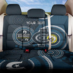 Custom AFL Carlton NAIDOC Week Back Car Seat Cover Keep The Fire Burning Indigenous Art