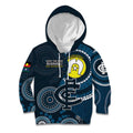 Custom AFL Carlton NAIDOC Week Kid Hoodie Keep The Fire Burning Indigenous Art