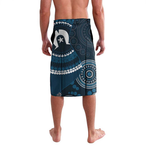 Custom AFL Carlton NAIDOC Week Lavalava Keep The Fire Burning Indigenous Art