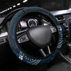 AFL Carlton NAIDOC Week Steering Wheel Cover Keep The Fire Burning Indigenous Art