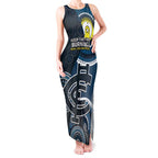 Custom AFL Carlton NAIDOC Week Tank Maxi Dress Keep The Fire Burning Indigenous Art
