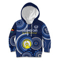 Custom AFL Geelong NAIDOC Week Kid Hoodie Keep The Fire Burning Indigenous Art