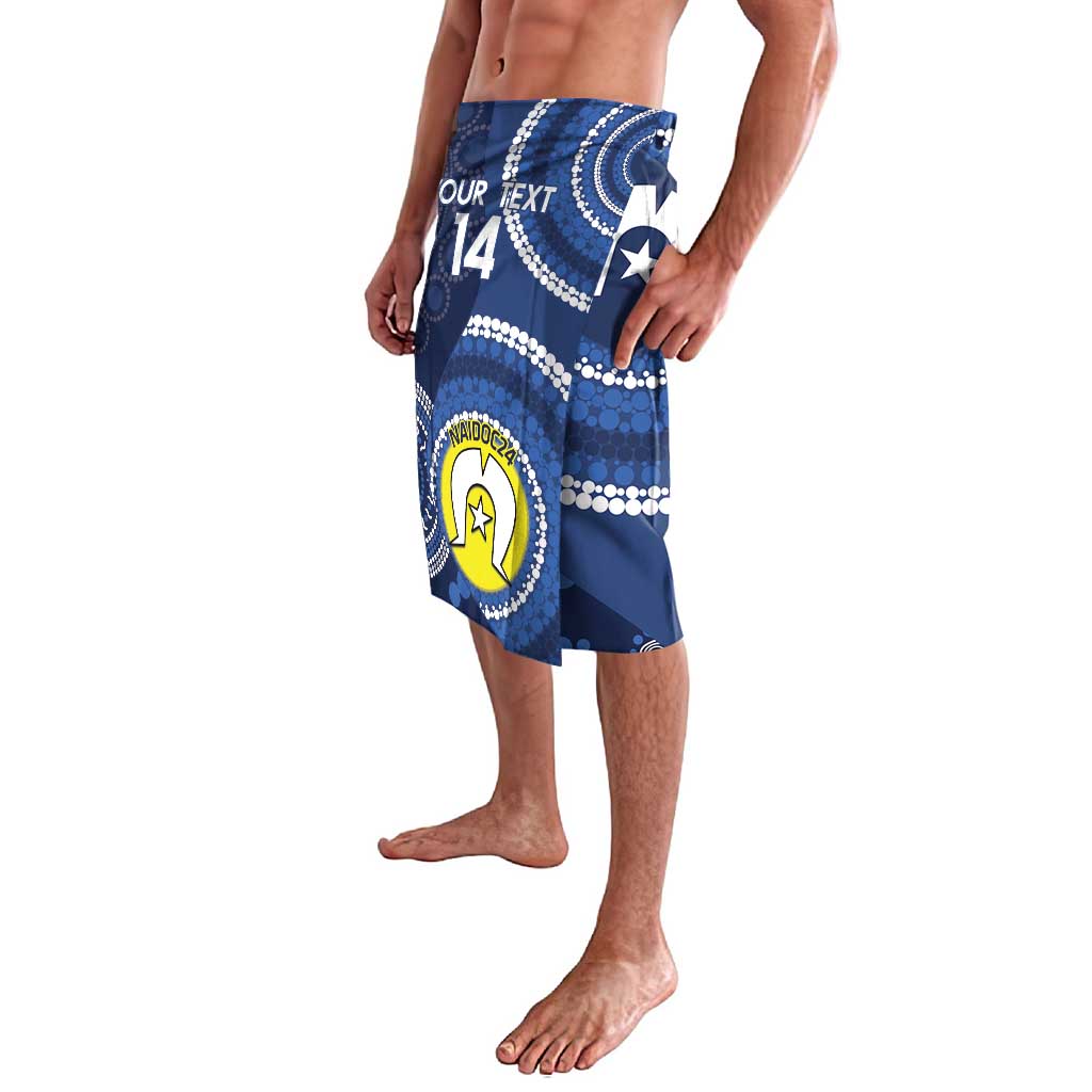 Custom AFL Geelong NAIDOC Week Lavalava Keep The Fire Burning Indigenous Art