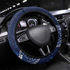 AFL Geelong NAIDOC Week Steering Wheel Cover Keep The Fire Burning Indigenous Art