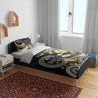 Custom AFL Collingwood NAIDOC Week Bedding Set Keep The Fire Burning Indigenous Art