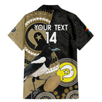 Custom AFL Collingwood NAIDOC Week Family Matching Mermaid Dress and Hawaiian Shirt Keep The Fire Burning Indigenous Art