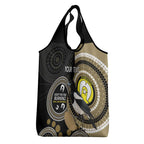 Custom AFL Collingwood NAIDOC Week Grocery Bag Keep The Fire Burning Indigenous Art