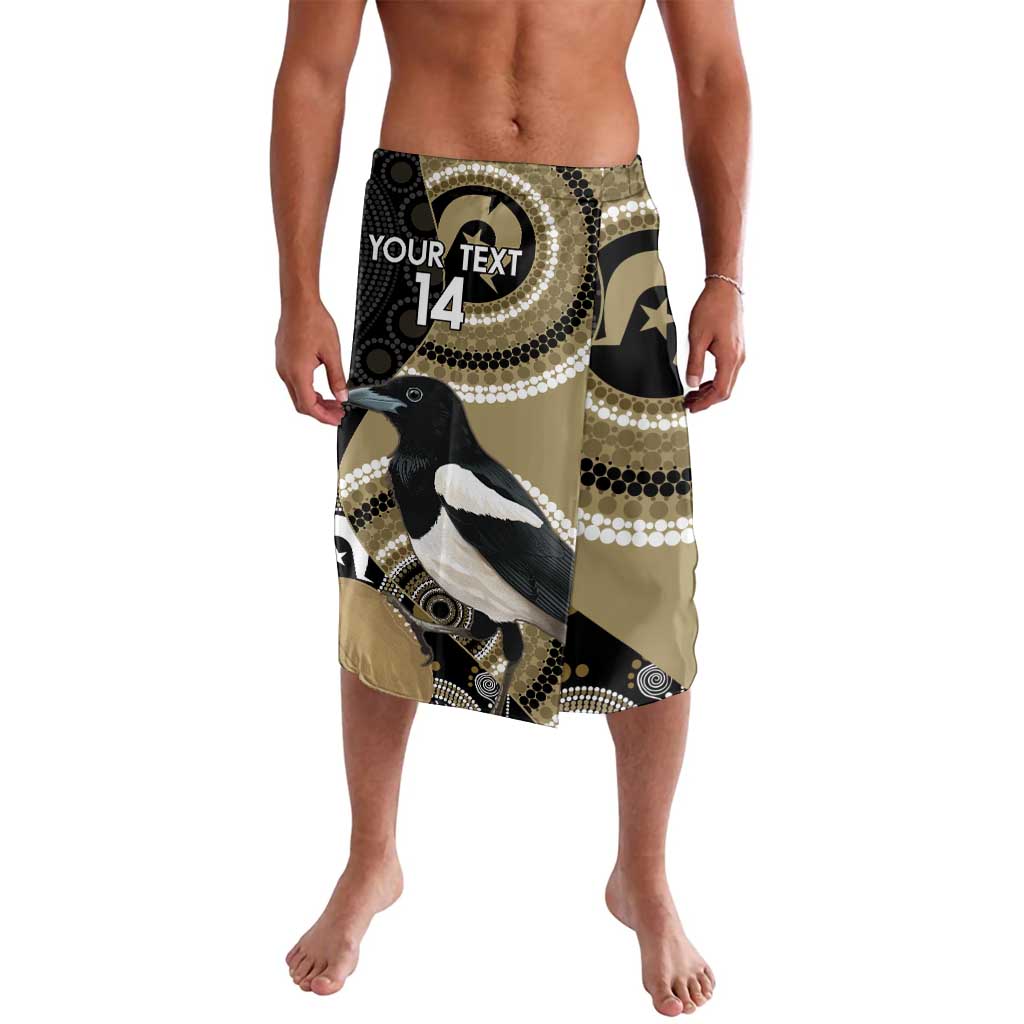Custom AFL Collingwood NAIDOC Week Lavalava Keep The Fire Burning Indigenous Art