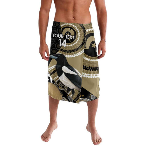 Custom AFL Collingwood NAIDOC Week Lavalava Keep The Fire Burning Indigenous Art
