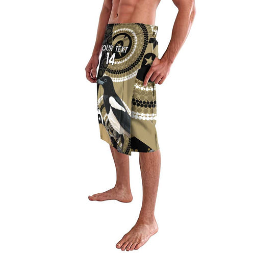 Custom AFL Collingwood NAIDOC Week Lavalava Keep The Fire Burning Indigenous Art