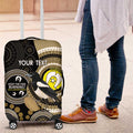 Custom AFL Collingwood NAIDOC Week Luggage Cover Keep The Fire Burning Indigenous Art