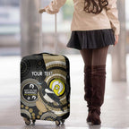 Custom AFL Collingwood NAIDOC Week Luggage Cover Keep The Fire Burning Indigenous Art