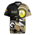 Custom AFL Collingwood NAIDOC Week Rugby Jersey Keep The Fire Burning Indigenous Art