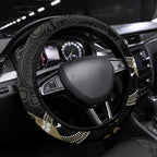 AFL Collingwood NAIDOC Week Steering Wheel Cover Keep The Fire Burning Indigenous Art