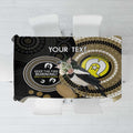 Custom AFL Collingwood NAIDOC Week Tablecloth Keep The Fire Burning Indigenous Art