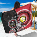 Custom AFL Essendon NAIDOC Week Sarong Keep The Fire Burning Indigenous Art
