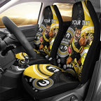 Custom AFL Richmond NAIDOC Week Car Seat Cover Keep The Fire Burning Indigenous Art