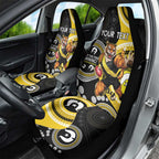 Custom AFL Richmond NAIDOC Week Car Seat Cover Keep The Fire Burning Indigenous Art