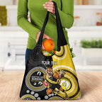 Custom AFL Richmond NAIDOC Week Grocery Bag Keep The Fire Burning Indigenous Art