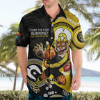 Custom AFL Richmond NAIDOC Week Hawaiian Shirt Keep The Fire Burning Indigenous Art