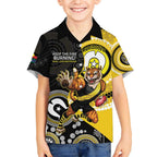 Custom AFL Richmond NAIDOC Week Hawaiian Shirt Keep The Fire Burning Indigenous Art