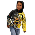 Custom AFL Richmond NAIDOC Week Kid Hoodie Keep The Fire Burning Indigenous Art
