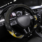 AFL Richmond NAIDOC Week Steering Wheel Cover Keep The Fire Burning Indigenous Art
