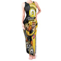 Custom AFL Richmond NAIDOC Week Tank Maxi Dress Keep The Fire Burning Indigenous Art