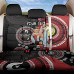Custom AFL St Kilda NAIDOC Week Back Car Seat Cover Keep The Fire Burning Indigenous Art