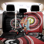 Custom AFL St Kilda NAIDOC Week Back Car Seat Cover Keep The Fire Burning Indigenous Art
