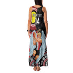 Custom AFL St Kilda NAIDOC Week Family Matching Tank Maxi Dress and Hawaiian Shirt Keep The Fire Burning Indigenous Art