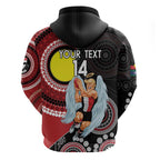Custom AFL St Kilda NAIDOC Week Hoodie Keep The Fire Burning Indigenous Art