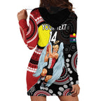 Custom AFL St Kilda NAIDOC Week Hoodie Dress Keep The Fire Burning Indigenous Art