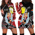 Custom AFL St Kilda NAIDOC Week Hoodie Dress Keep The Fire Burning Indigenous Art