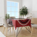 Custom AFL St Kilda NAIDOC Week Tablecloth Keep The Fire Burning Indigenous Art